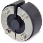 DIETZEL - Ringraumdichtung,Ø100mm,Segmentring,1 Durchg./Ø24-52mm,40mm Dichtbreite,V2A/EPDM