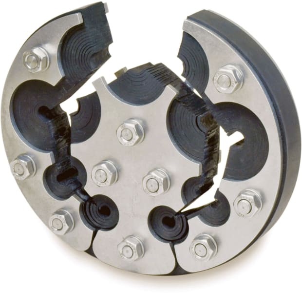 DIETZEL - Ringraumdichtung,Ø200mm,Segmentring,3Durchg./Ø6-54mm,4Durchg./6-26mm,40mm Dbr.