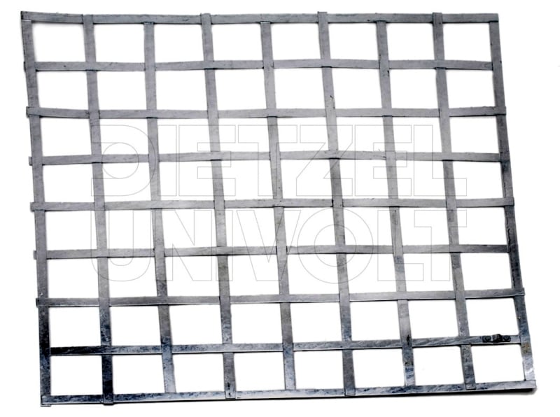 DIETZEL - Erdungsgitter, 1000x1000 mm, feuerverzinkt
