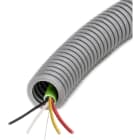 DIETZEL - PVC-Panzerflexrohr,Ø20mm,biegs.,mittel,Turborillen,vorverdr.,YSTY 2x2x0,8 EIB
