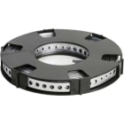 DIETZEL - Montagelochband, 12mm breit, Stärke 0,75mm, Lochung 5mm, sendzimir feuerverzinkt