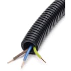 DIETZEL - HFT-Panzerflexrohr,Ø20mm,biegs.,vorverdr.,halogenfr,H07Z1-U 3x1,5mm² br,bl,ge/gn