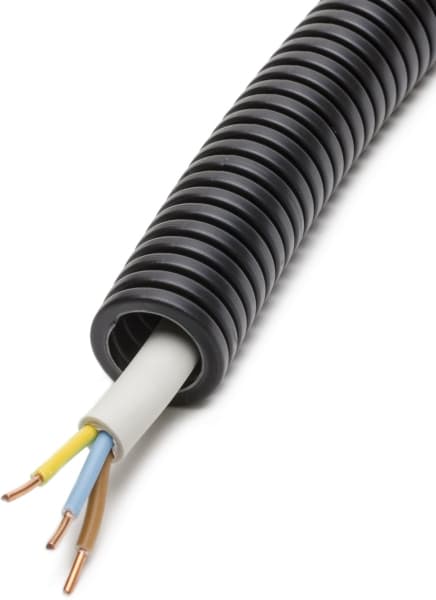 DIETZEL - HFT-Panzerflexrohr,Ø20mm,biegs.,vorverdr.,halogenfr.,50m  NHXMH-J 3x1,5mm²