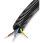 DIETZEL - HFT-Panzerflexrohr,Ø25mm,biegs.,vorverdr.,halogenfr.,50m  HSLH- JZ 5G2 2,5mm² gr