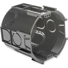 DIETZEL - Kombi-Abzweig-Schalterdose,Ø75mm,65mm,halogenfrei,14xØ20mm,6xØ25mm,Unterputz,sw