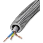 DIETZEL - PVC-Panzerflexrohr,Ø20mm,biegs.,mittel,Turborillen,vorverdr.,YMM 3x1,5mm²