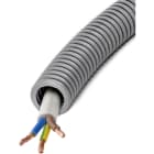 DIETZEL - PVC-Panzerflexrohr,Ø20mm,biegs.,mittel,Turborillen,vorverdr.,YMM 3x2,5mm²