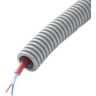 DIETZEL - PVC-Panzerflexrohr,Ø20mm,biegs.,mittel,Turborillen,vorverdr.,JB-Y(ST)Y 1x2x0,8