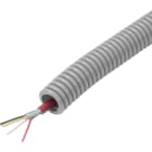 DIETZEL - PVC-Panzerflexrohr,Ø20mm,biegs.,mittel,Turborillen,vorverdr.,JB-Y(ST)Y 2x2x0,8