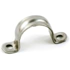 DIETZEL - Edelstahl-Schelle, Ø 20 mm, zweilappig, V4A, Güte 1.4571