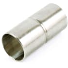 DIETZEL - Edelstahl-Steckmuffe, Ø 25 mm, V4A, Güte 1.4574