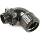 DIETZEL - HFT-Winkelverschraubung, M16x1,5 mm, PPO (PPE), IP54, schwarz