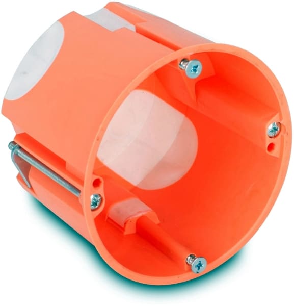 DIETZEL - Hohlwand-Abzweigdose, Ø 65 mm, 60 mm, winddicht, chlorfrei, orange
