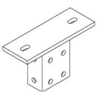 DIETZEL - Kopfplatte für zwei Konsolhalter, 120x80x220 mm, tauchfeuerverzinkt