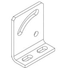 DIETZEL - Anschlussteil Diagonale, 100x37x80 mm, tauchfeuerverzinkt
