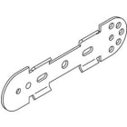 DIETZEL - Gitterbahnverbinder, für Etagierung, 46x185 mm, Edelstahl (V2A)