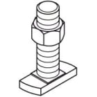 DIETZEL - Hammerkopfschraube, für A7/A8/A9, Ø 10 mm, 40 mm, Edelstahl (V4A)