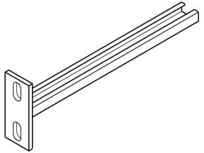 DIETZEL - Konsole, leicht, 400x425 mm, tauchfeuerverzinkt