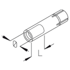 DIETZEL - Schlaganker, randlos, Ø 8 mm, 11-17 mm, galvanisch verzinkt