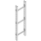 DIETZEL - Steigetrasse,schwer,600x6000mm,inkl. 2x KHI 60F/10x STIS 06F,tauchfeuerverzinkt