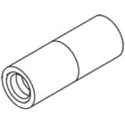 DIETZEL - Verbindungsmuffe, Ø 10 mm, 30 mm, galvanisch verzinkt