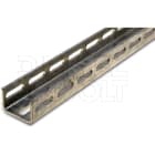 DIETZEL - Konsolhalter ohne Kopfplatte,dreiseitig gelocht,60x40x400mm,tauchfeuerverzinkt