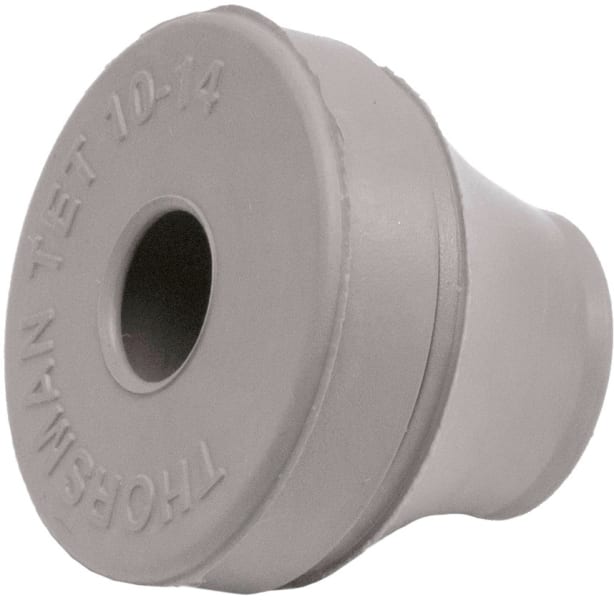 DIETZEL - Gummiquetschnippel, M12, Dichtbereich Ø 3-5 mm, Loch Ø 13 mm, IP67, EPDM, grau