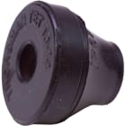 DIETZEL - Gummiquetschnippel, Pg 11, Dichtbereich Ø7-10mm, Loch Ø19mm, IP67, CR, schwarz