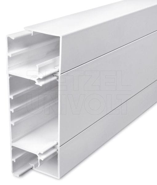 DIETZEL - PVC-Wandkanal, 50x170 mm, Starline, weiß, 3 m, Premium