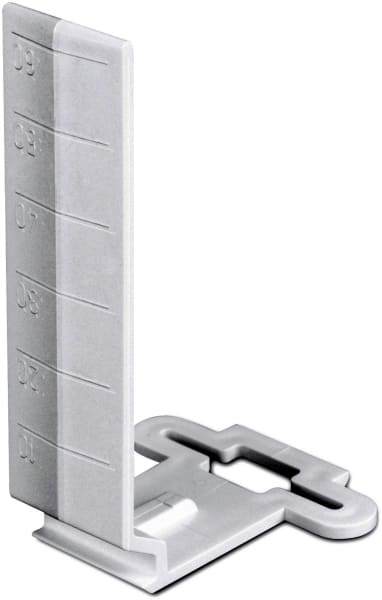 DIETZEL - Kabelhalter, 50x170 mm, für Mittelteil, Starline, weiß