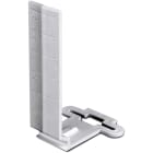 DIETZEL - Kabelhalter, 50x170 mm, für Mittelteil, Starline, weiß