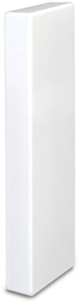 DIETZEL - Endstück, 50x170 mm, für SLQ, Starline, weiß