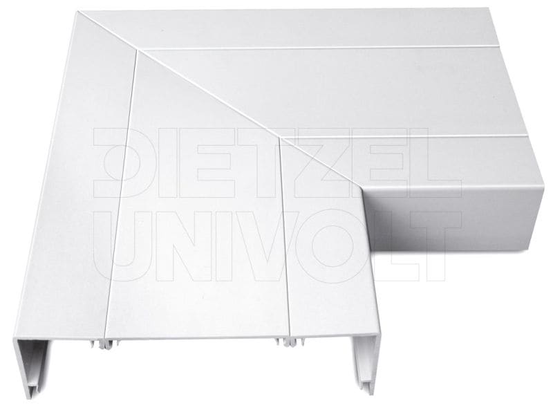 DIETZEL - Flachwinkel, 50x170 mm, für SLQ, Starline, weiß