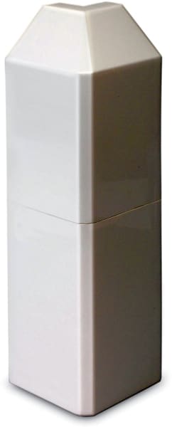 DIETZEL - Außeneck, 50x250 mm, für SLS, Starline, weiß