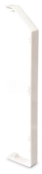 DIETZEL - Stoßabdeckung, 50x250 mm, für SLS, Starline, weiß