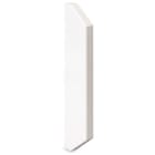 DIETZEL - Endstück, 50x250 mm, für SLC, Starline, weiß