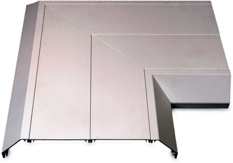 DIETZEL - Flachwinkel, 50x250 mm, für SLC, Starline, weiß