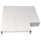 DIETZEL - Flachwinkel, 50x250 mm, für SLQ, Starline, weiß