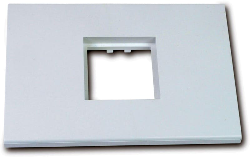 DIETZEL - Dosenrahmen, einfach, 140x100 mm, für MAK, weiß