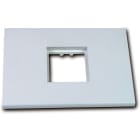 DIETZEL - Dosenrahmen, einfach, 140x100 mm, für MAK, weiß