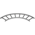 DIETZEL - Leiteraußenbogen, 60°, 200x60x700 mm, tauchfeuerverzinkt
