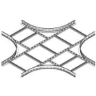 DIETZEL - Leiterkreuzung, 500x100x400 mm, Edelstahl (V2A)