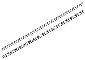 DIETZEL - Leitertrennsteg, 80x3000 mm, inkl. 3x FKS 6x10E/3x AM16 M6F, tauchfeuerverzinkt