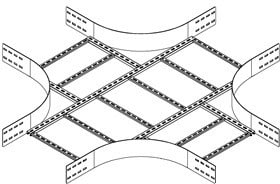 DIETZEL - Weitspannkreuzung, 300x150x450 mm, inkl. 16x KLS 10x20F, tauchfeuerverzinkt