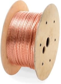 DIETZEL - Kupferseil, 35 mm², blank, 50 kg Ring, 143 m