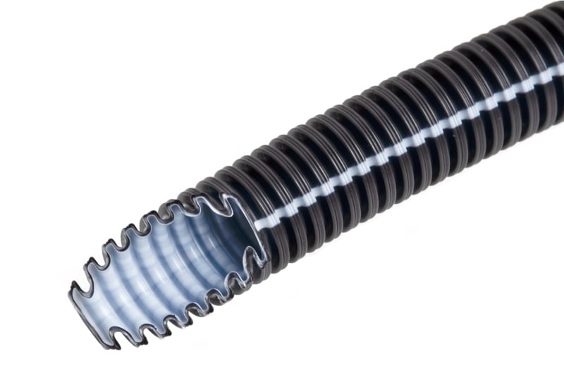 DIETZEL - HFT-Panzerflexrohr,Ø25mm,biegs./sich selbst zurückbildend,LSF0H,halogenfr.100m