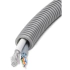DIETZEL - PVC-Panzerflexrohr,Ø25mm,biegs.,Turborillen,vorverdr.,KOAX Digi FYAY 2x2x0,6 A