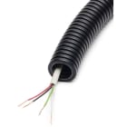 DIETZEL - HFT-Panzerflexrohr,Ø20mm,biegs.,vorverdr.,halogenfr.,50m  J-H(ST)H 2x2x0,6 gr