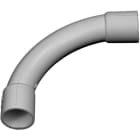 DIETZEL - HFT-Steckbogen, Ø 16 mm, starr, 90°, gemufft, halogenfrei, hellgrau