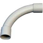 DIETZEL - HFT-Steckbogen, Ø 20 mm, starr, 90°, gemufft, halogenfrei, weiß